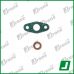 Turbocharger kit gaskets for FIAT | 712766-0001, 712766-0002